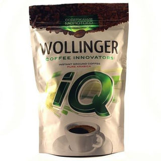 Кофе растворимый Воллинджер IQ с добавлением молотого 190г